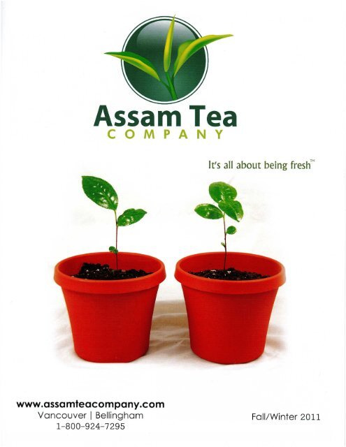 Assam Tea Co. 2011 Catalog
