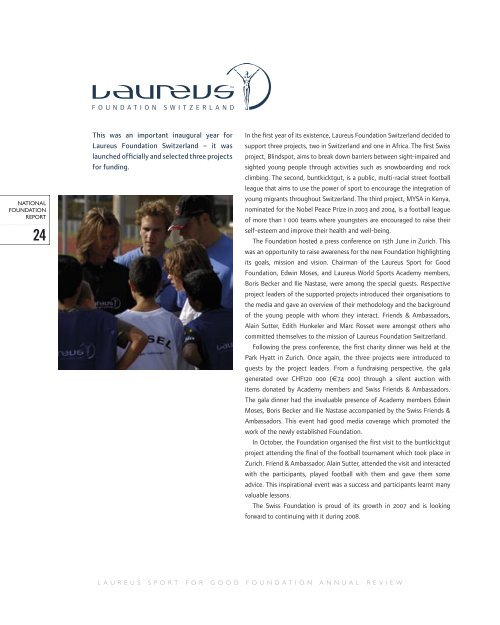 Laureus Sport for Good Foundation