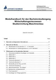 Modulhandbuch für den Bachelorstudiengang ...