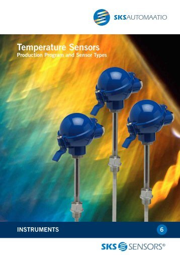 SKS Sensors® Temperature Sensors - Production Program and ...