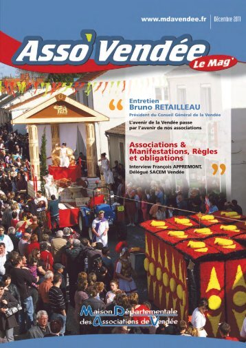 ASSO'Vendée, le Mag - Maison Départementale des Associations ...