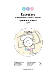 EasyWare QuickStart - NDD Medical Technologies
