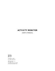 ACTIVITY MONITOR - Vanderbilt Kennedy Center