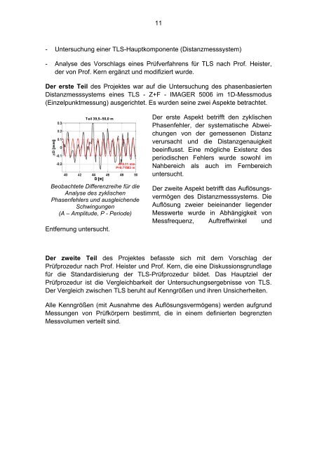 Berichte 2009 - Förderergesellschaft der Geodäsie und ...