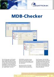 Flyer | MDB-Checker