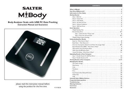 Shop Salter Fitness Scales & Body Analyser Weighing Scales