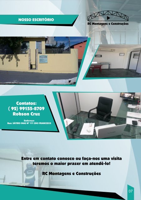 PORTIFÓLIO RC MONTAGENS E CONSTRUÇÕES