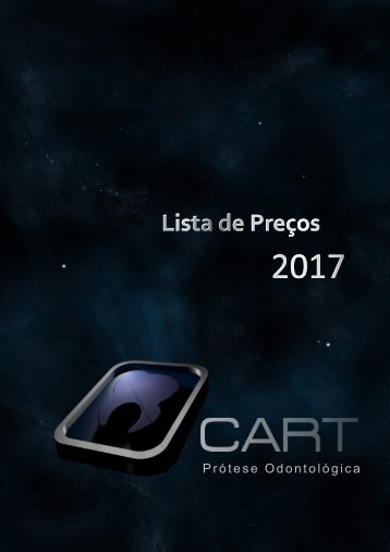 lista CART digital 2017 catalogo