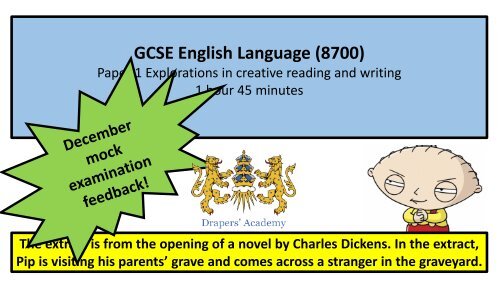 Gcse English Language 8700 Gcse English Language 8700