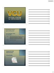 Case Examples Using the M-CHAT (PDF) - VCU Autism Center for ...