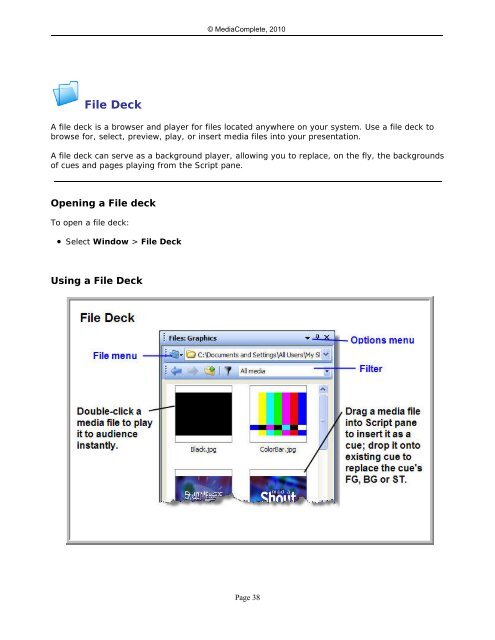 MediaShout v4.5 User Guide