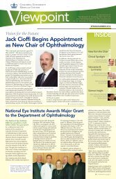 continued from page 1 - Edward Harkness Eye Institute