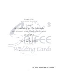 by family.pmd - Saifee Wedding Cards