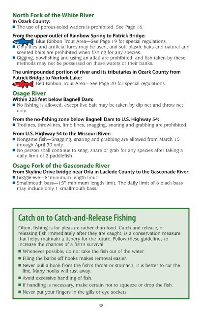 Missouri Fishing Regulations - Missouri Department of Conservation