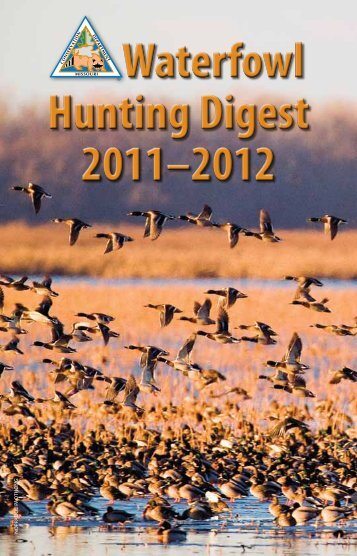 Waterfowl Hunting Digest 2011-2012 - Missouri Department of ...