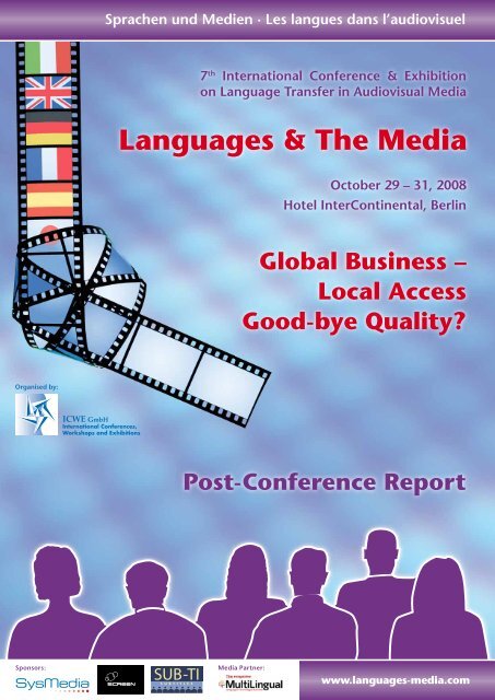 Languages & The Media Post Conference Report 2008