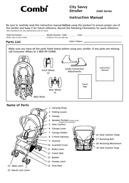 Baby first stroller manual new arrivals