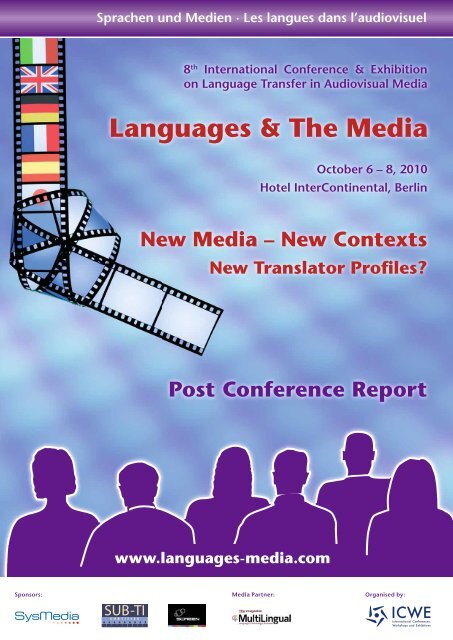 Post-Conference Report 2010 (PDF) - Languages & The Media