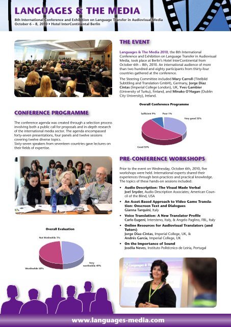 Post-Conference Report 2010 (PDF) - Languages & The Media