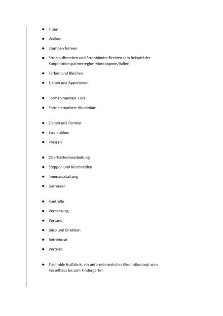 Auszug aus der Machbarkeitsstudie - Lindenberg