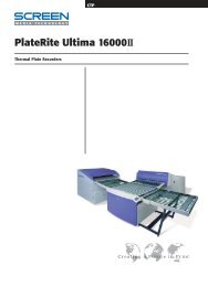 PlateRite Ultima 16000II - MYLAN Printing Media Corporation