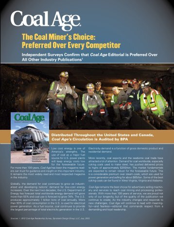 Coal Age - Mining Media