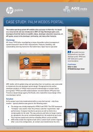 Case Study Intranet Portals For Thomas Cook Condor Aoe Media
