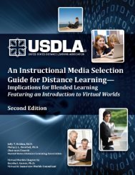 An Instructional Media Selection Guide for Distance Learning ...