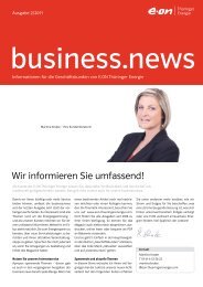 business.news 2/2011 - E.ON Thüringer Energie AG