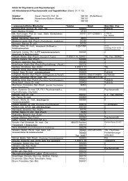 Mitarbeiterverzeichnis - Klinik für Psychiatrie Jena