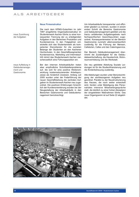 Download Geschäftsbericht 2005 (PDF, 766 KB) - Studentenwerk ...