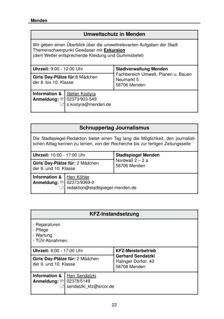 Girls' Day am 14. April 2011 (pdf-Dokument - Iserlohn