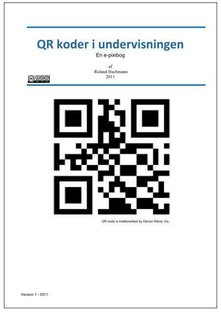 QR koder i undervisningen