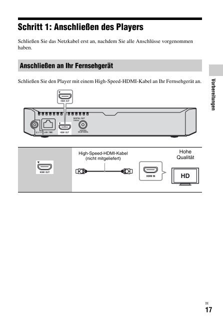 Sony BDP-S6500 - BDP-S6500 Mode d'emploi Allemand