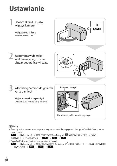 Sony DCR-PJ5E - DCR-PJ5E Consignes d&rsquo;utilisation Slovaque