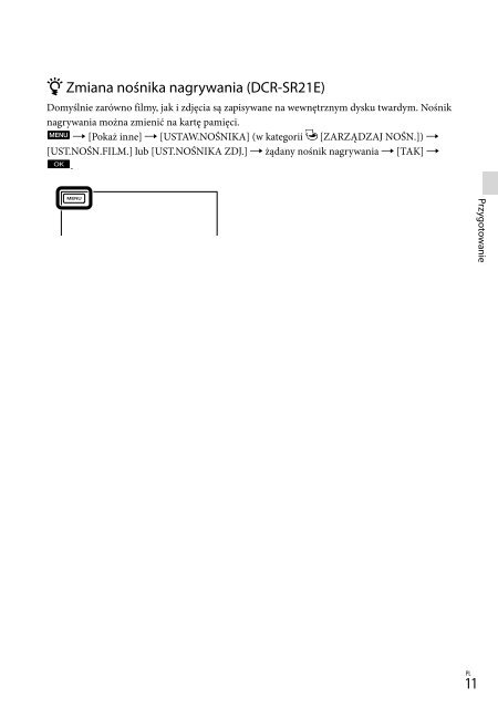 Sony DCR-PJ5E - DCR-PJ5E Consignes d&rsquo;utilisation Slovaque