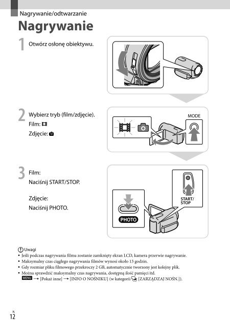 Sony DCR-PJ5E - DCR-PJ5E Consignes d&rsquo;utilisation Slovaque