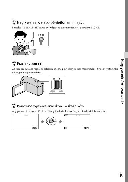 Sony DCR-PJ5E - DCR-PJ5E Consignes d&rsquo;utilisation Slovaque