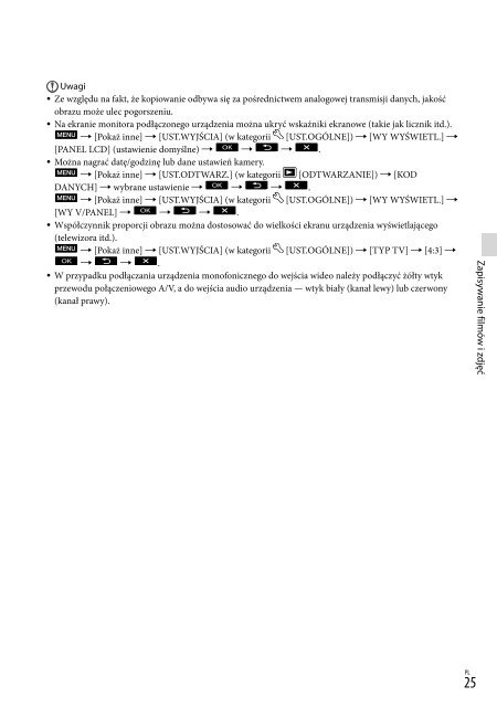 Sony DCR-PJ5E - DCR-PJ5E Consignes d&rsquo;utilisation Slovaque