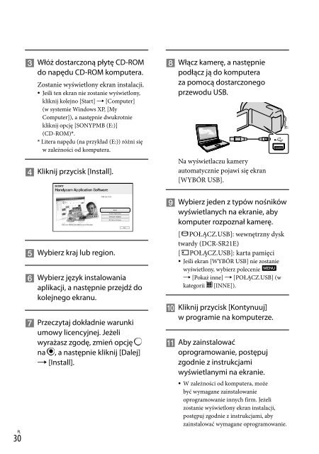 Sony DCR-PJ5E - DCR-PJ5E Consignes d&rsquo;utilisation Slovaque