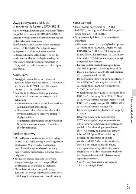 Sony DCR-PJ5E - DCR-PJ5E Consignes d&rsquo;utilisation Slovaque