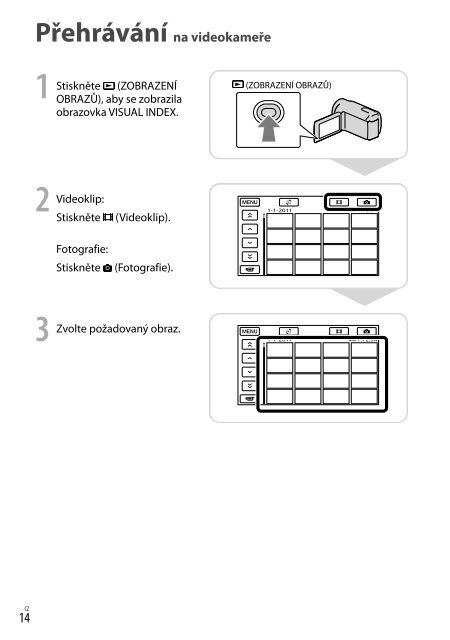 Sony DCR-PJ5E - DCR-PJ5E Consignes d&rsquo;utilisation Slovaque