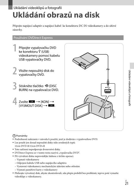 Sony DCR-PJ5E - DCR-PJ5E Consignes d&rsquo;utilisation Slovaque