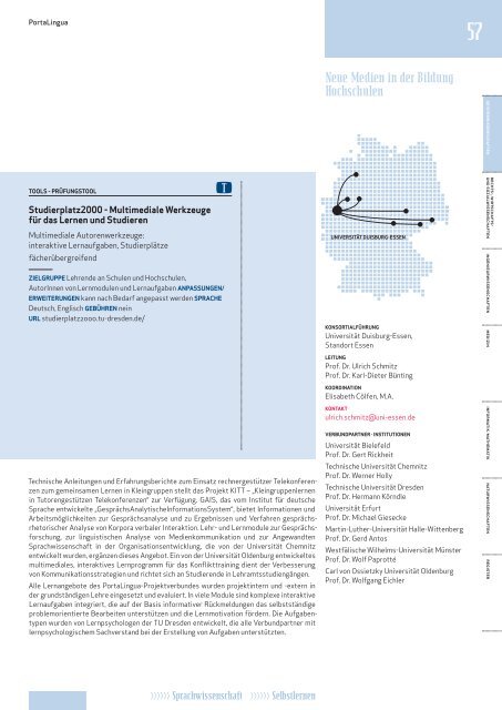 Kursbuch eLearning 2004 - Leuphana