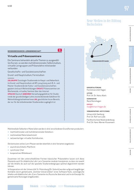 Kursbuch eLearning 2004 - Leuphana