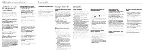 Sony SVE14A1M6E - SVE14A1M6E Guide de d&eacute;pannage Tch&egrave;que