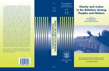 Charity and Justice in the Relations Among Peoples and ... - PASS