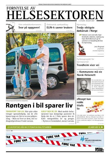 Røntgen i bil sparer liv - Dagens Næringsliv