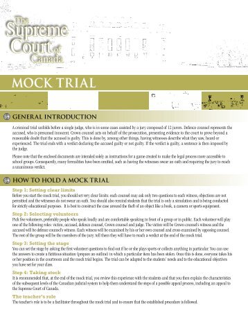 mock trial