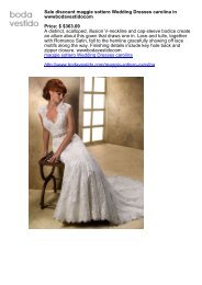 Sale discount maggie sottero Wedding Dresses carolina in wwwbodavestidocom